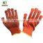 4SAFETY 10G Grey string knitted Cotton PVC Dotted Gloves Work