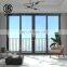 European standard Customized Special Color White Aluminum Double Casement Door with Fixed for commercial