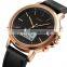 Chinese brand SKMEI 1652 new trendy genuine leather digital-quartz watches men