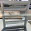 Adjustable blades glass jalousie louver window manual automatic with hurricane proof SS mesh