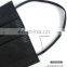 Black three-layer disposable medical face masks