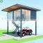 Two Flatpack Container Combined Stilt Container House Jungle House on Stilts With Veranda and Roof in Davao