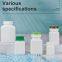 100ml 150ml 200ml 250ml Empty White Hdpe Plastic Pills Capsule Bottles, pill bottle, Square Shape Capsules Vitamin Plastic Pill Bottle With Cap