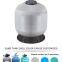 Outdoor Top Mount Fiberglass Sand Filter with 7 Way Port Valve Different Sizes for Water Treatment