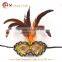 wholesale plain masquerade mask carnival feather mask