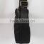 simple style black waterproof long shoulder bag men for daily
