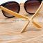 New Round Handmade Bamboo Sunglasses Leg Fashion Wood Sun Glasses Cool Eyewear Retro Vintage Eyeglasses