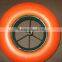 ribbed pattern metal rim 4.80/4.00-8 flat free wheel 4.00-8