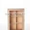 New design solid wooden wine box unfinished natural wine box