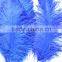 28"-30" Wholesale Bulk Blue Ostrich Feather For Wedding Table Decoration