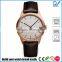 PVD Rosegold stainless steel case sapphire lenses water resistant 5ATM stainless steel luxury watch