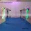 1 m height square silver mirror pillar party and wedding decoration supplies in guangzhou(MWS-018)