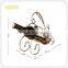 european ornaments home decor gift metal wire wine bottle holder