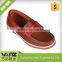 Teenager Rubbing-Free Better Quality Pu Leather Flat Boat Shoes