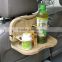 New foldable plastic multi back seat tray table