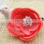 lovely handmade artificial flower brooches metal hair clip accessories