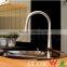 Hot Solid Brass Pull Out Kitchen Faucet with Brushed Nickel Finish