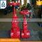 4 inch water supply pipeline used stainless steel franged gate valve