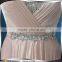 High Quality Long Beaded Design Evening Dresses Fashion 2016