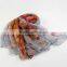 Pure silk chiffon square printed scarf with many avail design