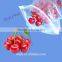 LDPE zipper plastic packing bag/assort packing bag for vegetable and fruit