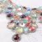 2016 new design collar neck patch design rhinestone neckline applique Trimming