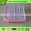 Blister plastic food tray with 4 compartments