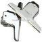 Circular long binder clip Antirust iron ticket clips