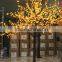 High Quality Plastic Cherry Blossom Tree with White Flower