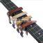 Top Quality Smooth Surface Finish with Good Strong Spring Guitar Capos in Wooden Style