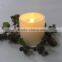 ivory WAX 3 inch height flicker led pillar candles