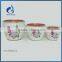 modern lighted outdoor ceramic flower plant pots