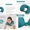 Memory Foam Massage Pillow U Custom Shaped Pillow