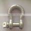 3/4'' D shackle US type shackle for tow strap with black powder coating