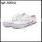 Women's Flat Lace Up Low-Top Canvas Sneakers
