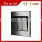 2016 China  BIHU stainless steel 3 gang 1 way touch light switch for sale