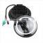 97-15 7" Inch 80W LED Headlights With Halo Angle Eyes For Jeep Wrangler JK TJ LJ