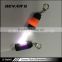 China Factory washdown 3d pvc keychain with light