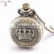 China wholesale crown pocket watch, logo or photo on watch pocket watch