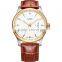 Most popular China online shopping women leather couple lover wrist watch