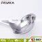 TSY003-SL Stainless Steel Mirror Finished Soup ladle with White PP and Black TPR handle Kitchen Tool