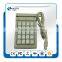 paypal payment device/terminal software/Keypad with Slot Reader for Magnetic Stripe & Barcode-HCC810