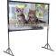 Format 16:9 200 inch Fast fold projection screen/portable projector screen/big size projection screen