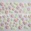 Valentines' day floral nail art stickers holiday rose flower custom nail art decals suppliers