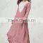 Wholesale New Arrival Elegant Maxi Long Dress Kaftan Abaya Jilbab Islamic Clothing Lace Embroidery