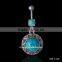Wholesale Large Gem Tribal Style Earth Planet Belly Button Piercing Rings