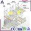 Pallet Gravity pallet racking, moblie shelf rack, Gravity Pallet Rack With ISO9001 Certificate