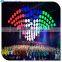 360 viewing DMX512 kenetic sphere ball for stage, garden decoration