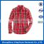 Plaid flannel 100% cotton tartan yarn dyed flannel plaid shirt