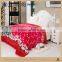 Manufactory  china home textile custom warm flannel fleece blanket stocks 2ply or 1ply organic led light blanket